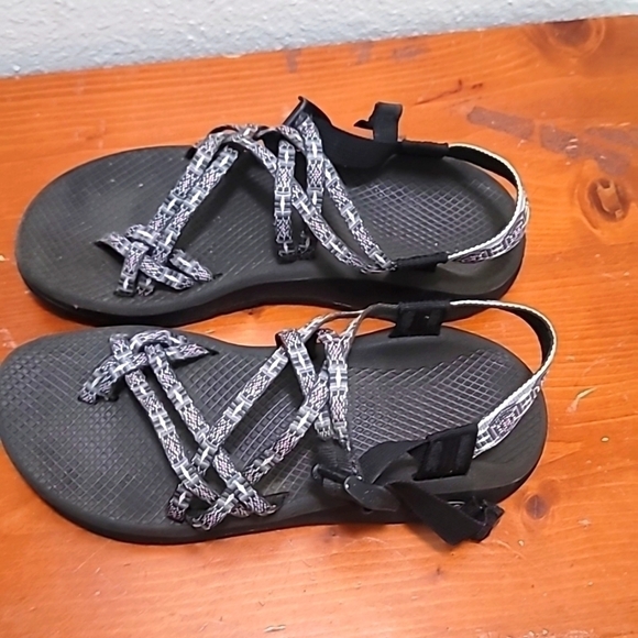 Chaco z volv x2 women's  gray/pink waterproof sport adjustable sandal size 9 - Picture 3 of 9